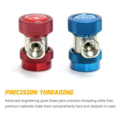 image for Apeixoto AC R134A Adapter Fittings Adjustable R134A R-134A Connector 1