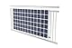 Solarsys® - Balkonkraftwerk Balkonhalterung TÜV-Zertifika Verstellbar 0°-30° Solarmodul Halterung Alu, Halterung zum Befestigen von PV Photovoltaik Solarmodul Solarpanel am Balkongeländer