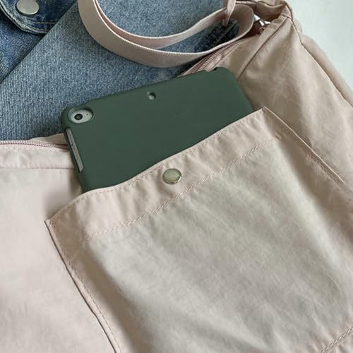 Canvas Casual Messenger Bag Hobo Crossbody Bag Canvas Shouder Tote Handbag for Women2