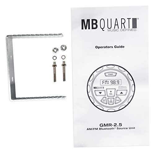 Mb Quart Gmr2.5 Gauge Hole Bluetooth Marine Receiver For Boat #TOP4