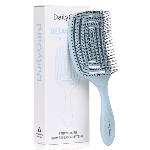 Detangling Brush, Dry and Wet Vented Detangler Hair Brush for Women and Men, Professional Paddle