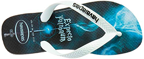 Chinelo, Havaianas, Harry Potter, Adulto Unissex, Novo Grafite, 41/42