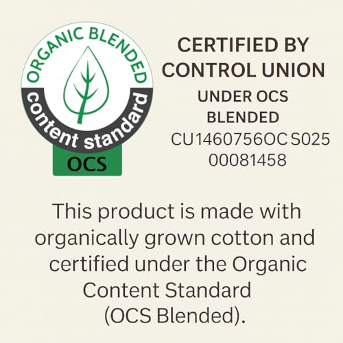 Waterproof Organic Mattress Protector Twin - Organic Cotton Breathable Mattre...