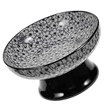 Assiettes en céramique : fabriquées en céramique de , avec une finition soignée et une surface lisse, vous pouvez utiliser cette assiette de service en toute