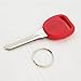 RiKey Security - Red B111 Transponder Chipped Key for Gm Vehicles Easy DIY Programming ID46