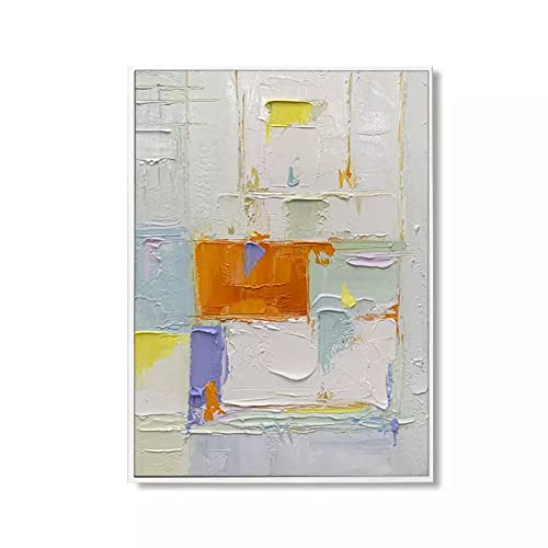 Lienzo para pintar con diseño abstracto, ideal para transformar tu sala de estar 2