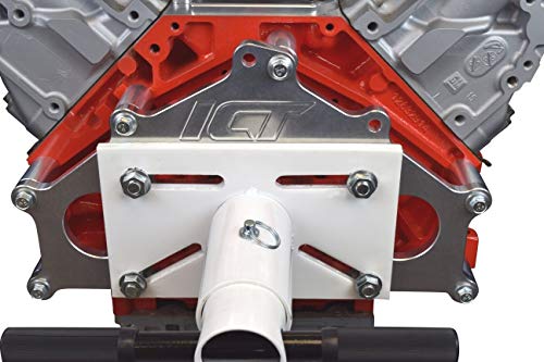 Ict Billet Engine Safe Stand Adapter Plate Chevy Ls1 Duramax Bbc Sbc Ls Heavy Duty Support 551897 #TOP6