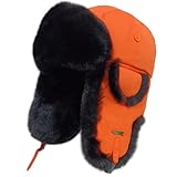 【Materiale affidabile】Questi cappelli Trapper invernali sono realizzati in poliestere e pelliccia sintetica, sono resistenti al vento, comodi e morbidi al tatto con una bella elasticità e non si strappano o sbiadiscono facilmente; Puoi usare facilmente i cappelli per coprire correttamente la testa, così puoi uscire comodamente