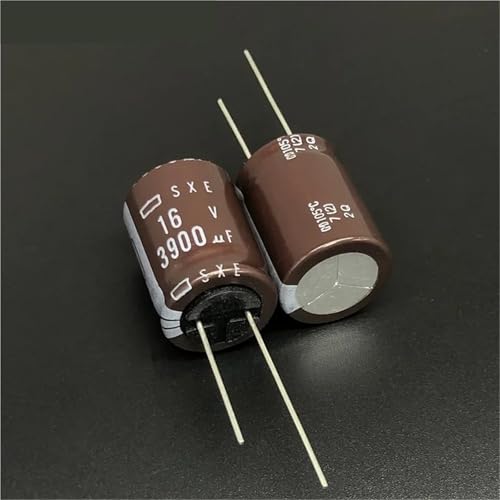 Condensateur 16V 3900uF basse impédance NCC SXE 18x25mm pour filtrage et réduction du bruit audio