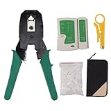 Installation et maintenance : l'ensemble convient aux environnements réseau domestiques et de bureau, fournissant des outils pour l'installation du câblage et la réparation du système.