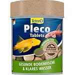Tetra Pleco Tablets – Nährstoffreiches Fischfutter für alle pflanzenfressenden Bodenfische (z.B. Welse), 275 Tabletten Dose
