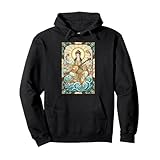 日本神話 音楽 女神弁財天 ステンドグラス パーカー