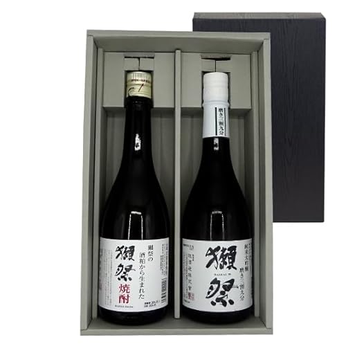 獺祭 焼酎 720ml & 純米大吟醸 磨き三割九分 720ml ギフトボックス入り 山口県 旭酒造 日本酒 焼酎