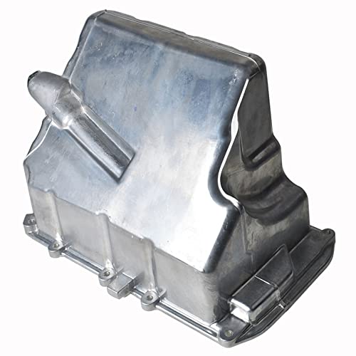 munirater Cárter de óleo de motor de alumínio prata 1320100013 Substituição para Smart Fortwo 2008-2