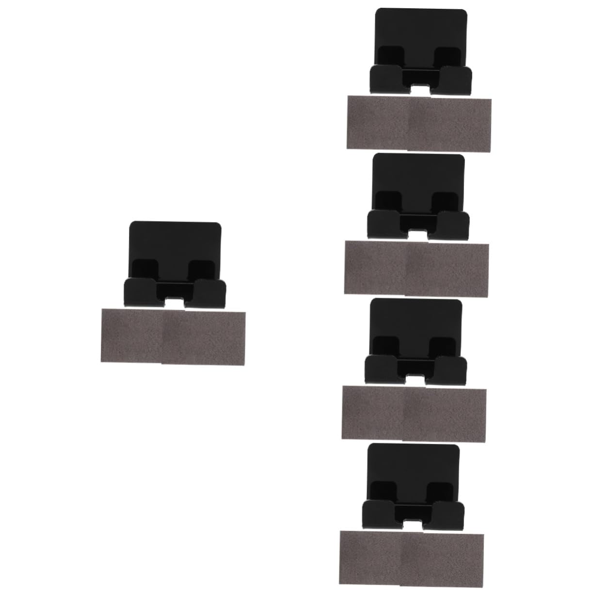 UPKOCH 5pezzi Supporto Per Telefono Da Muro Montaggio Senza Foratura Porta Smartphone Per Ricarica Bagno e Casa Design Semplice e Pratico
