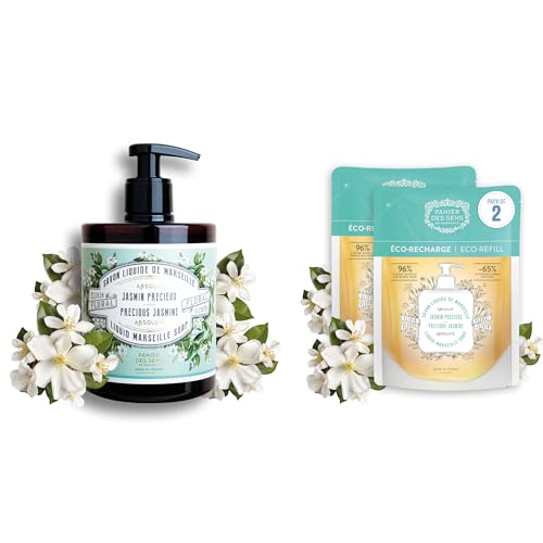 Image of Panier des Sens Jasmine Liquid Hand Soap, 50.7 fl oz