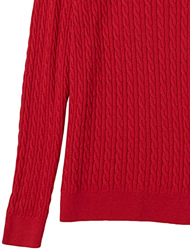 Image of Amazon Essentials Women's Lightweight Cable Knit Long Sleeve Sweater