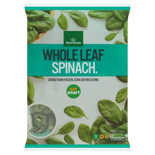 Morrisons Whole Leaf Spinach 950g
