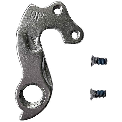 2Pcs Bike Rear Derailleur Hanger Aluminum Alloy Mtb Road Bicycle Gear Tail Hook Dropout 58, Silver, 2.05 X 1.1 Inch (Wg005-Sl) #TOP2