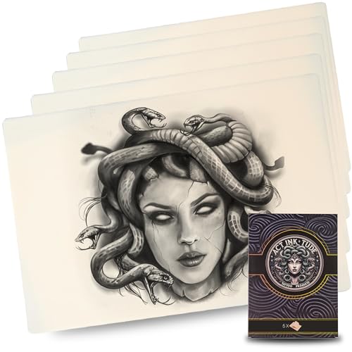 ACTINKTUDE Piel Sintética Tatuaje 3mm - Pack 5 Unidades