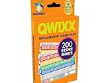 Gamewright Qwixx, Replacement Score Cards Action Game Multi-colored 1 Pack