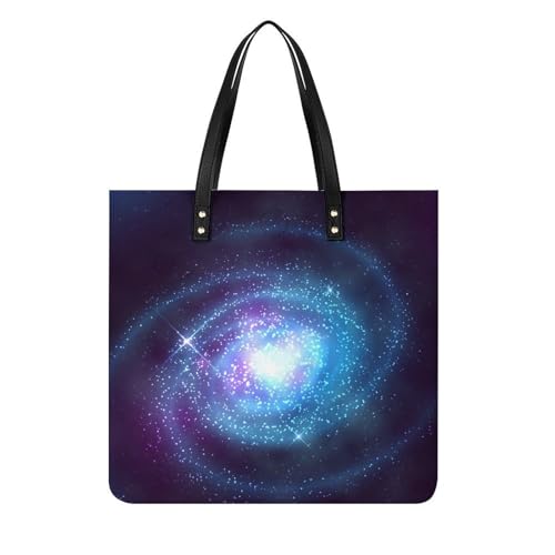 Tote bag pour voyage galaxie spatiale une touche cosmique au bras