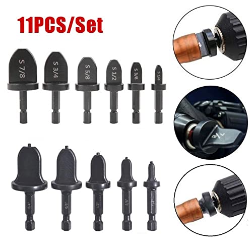 11 Pcs Air Conditioner Copper Tube Expander Swaging Tool Drill Bit Flaring Tools Hvac Repairing Sets #TOP1