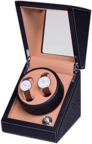 GagalU Watch Winder Boxes Automatic 2+0 Winding Box Watch Box Shake Turn Table Device Quiet Motor Mechanical Watch Storage Watch Winder Display Watch Box image 5