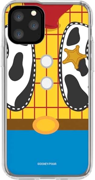 Skinit Clear Phone Case Compatible with iPhone 11 Pro - Officially Licensed Disney Toy Story Woody Apparel Design