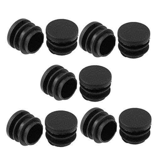 First Choice Organic - Furniture Tubing Caps Round | Plastic Plugs Tubing End Caps (10 Pcs) (for 1 Inch Pipe Outer Diameter and Inner Diameter 0.9 Inch to 0.94 Inch) Black Color Round Shape (B0CR3ZZMQG) Amazon Price History, Amazon Price Tracker