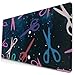 Produktbild Mousepad Bunte Friseur Scissor Gaming Mouse Pad Dekorative Mousepads Matte Rubber Base Decor Zubehör Desk Decor