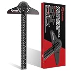 Saker Transportador buscador de ángulos, regla de buscador de ángulos de 13 pulgadas, medidor de ángulo con herramienta de medición de ángulo de 0 a 140 grados, transportadores de construcción