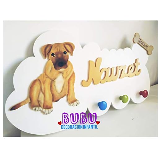 Perchero infantil personalizado Animalitos o mascota con nombre