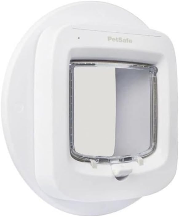 PetSafe Installation Adapter, Mounting Adapter for Installation of PetSafe Microchip Cat Flap and Manual Cat Flap, for Glass, Walls and Metal Doors, White