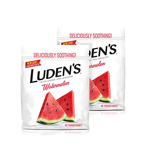 Ludens throat drops, 90 drops, watermelon, watermelon, 90 count (…