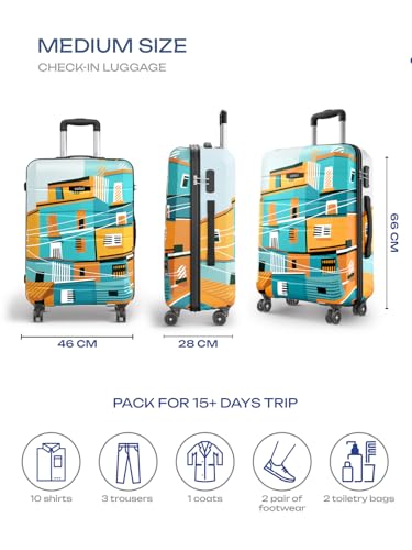 Safari Store Safari Oasis Neo 65cm Polycarbonate Trolley Bag - Image 8
