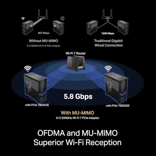 image for TP-Link WiFi 7 BE9300 PCIe WiFi Card Archer TBE552E| Tri-Band Network 