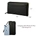 Travel Document Organizer - RFID Passport Wallet Case Family Holder Id Wristlet
