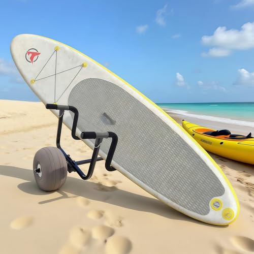 image for REEYAK 2-in-1 Detachable Kayak SUP Dolly Cart with 11