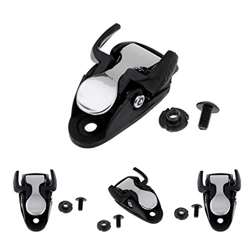 CUTICATE 4Pcs Skate Parts Accessories Spider Buckle with Screw Nut for Skating Shoes
