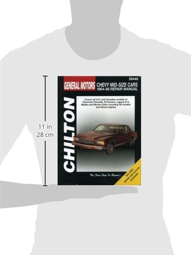 GM Chevrolet Mid-Size Cars, 1964-88 (Chilton Total Car Care Series Manuals) - Thumbnail 2