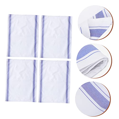 CLISPEED Toalhas De Pano Para Copos 8 Peças Para Limpeza De Taças Toalhas De Microfibra Toalha De Li