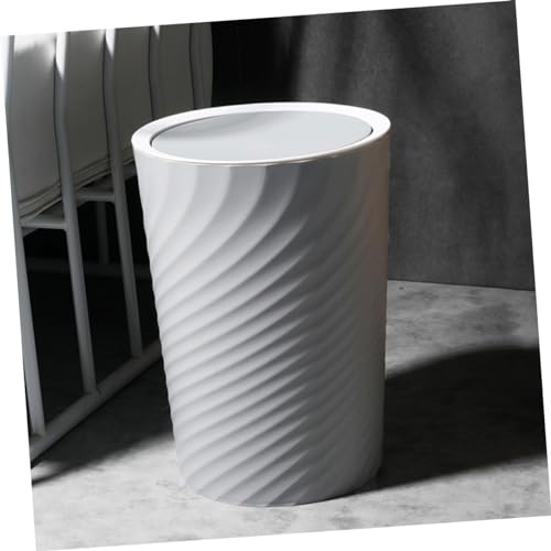 Caneca de basura Mobestech con tapa abatible miniatura 4