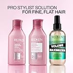 Redken Volume Injection Conditioner For Fine Hair - Adds Lift & Body, Volumizing & Detangling Without Weighing Down, Paraben Free - Image 5