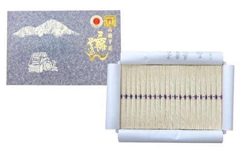 三輪そうめん 芳岡 細物 1kg 紙箱/ 素麺 手延べ麺 保存食 温かい 鍋の締め 化粧箱 お取り寄せ ギフト 奈良県 宇陀市