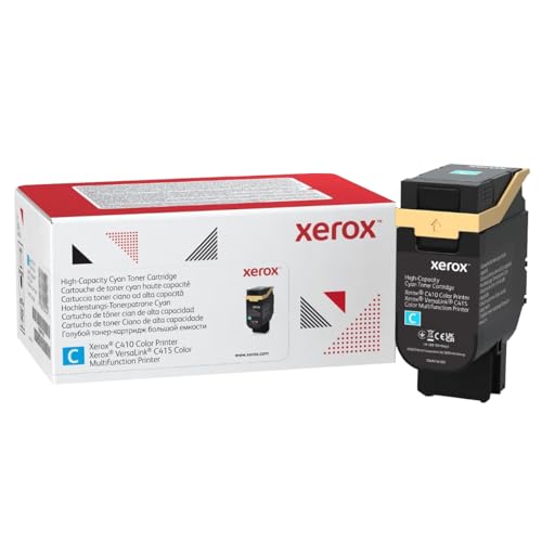 Toner cyan Xerox C410 haute capacité pour remplacer votre cartouche C415