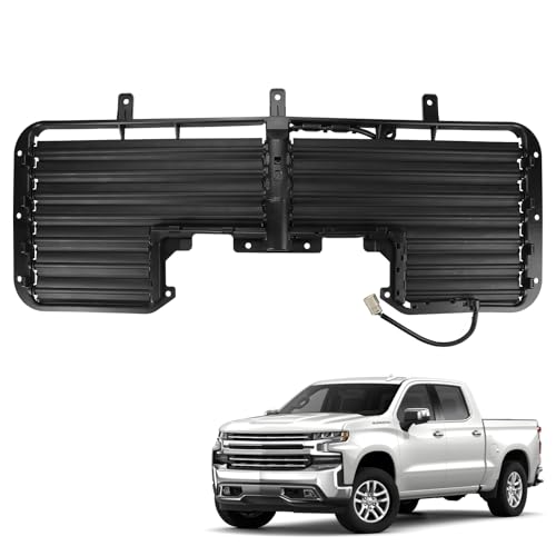 Active Grille Shutter For Chevy Silverado 1500 For GMC Sierra 1500 2017-2019 Radiator Shutter Assembly Replaces 84363184 23300225 by FEXON - Used condition - US$119.80
