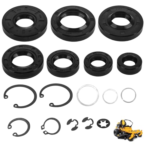 70853 Overhaul Rebuild Seal Kits, Seal and Retaining Ring Kits Fits for Hydro-Gear ZC ZA ZD ZB ZT-2200 Series Lawn Mower, 70853 Hydro-Gear Seal Kit Fit for Lawn Mower Transmission