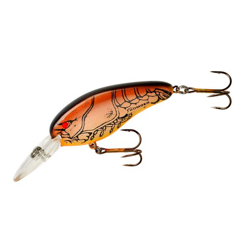 Bomber Deep A Fishing Lure (Dark Brown Crawdad, 2 1/2-Inch, 6.25-cm)