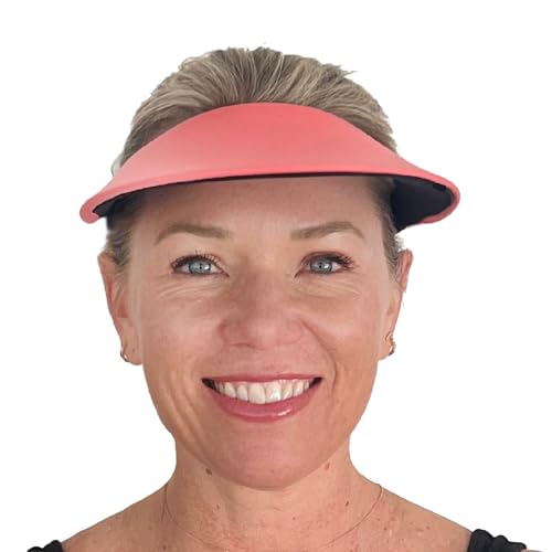 Image of No Headache Sun Visor for Women | Stylish, Lightweight Golf & Tennis Hat | UV Protection for Outdoor Sports & Travel